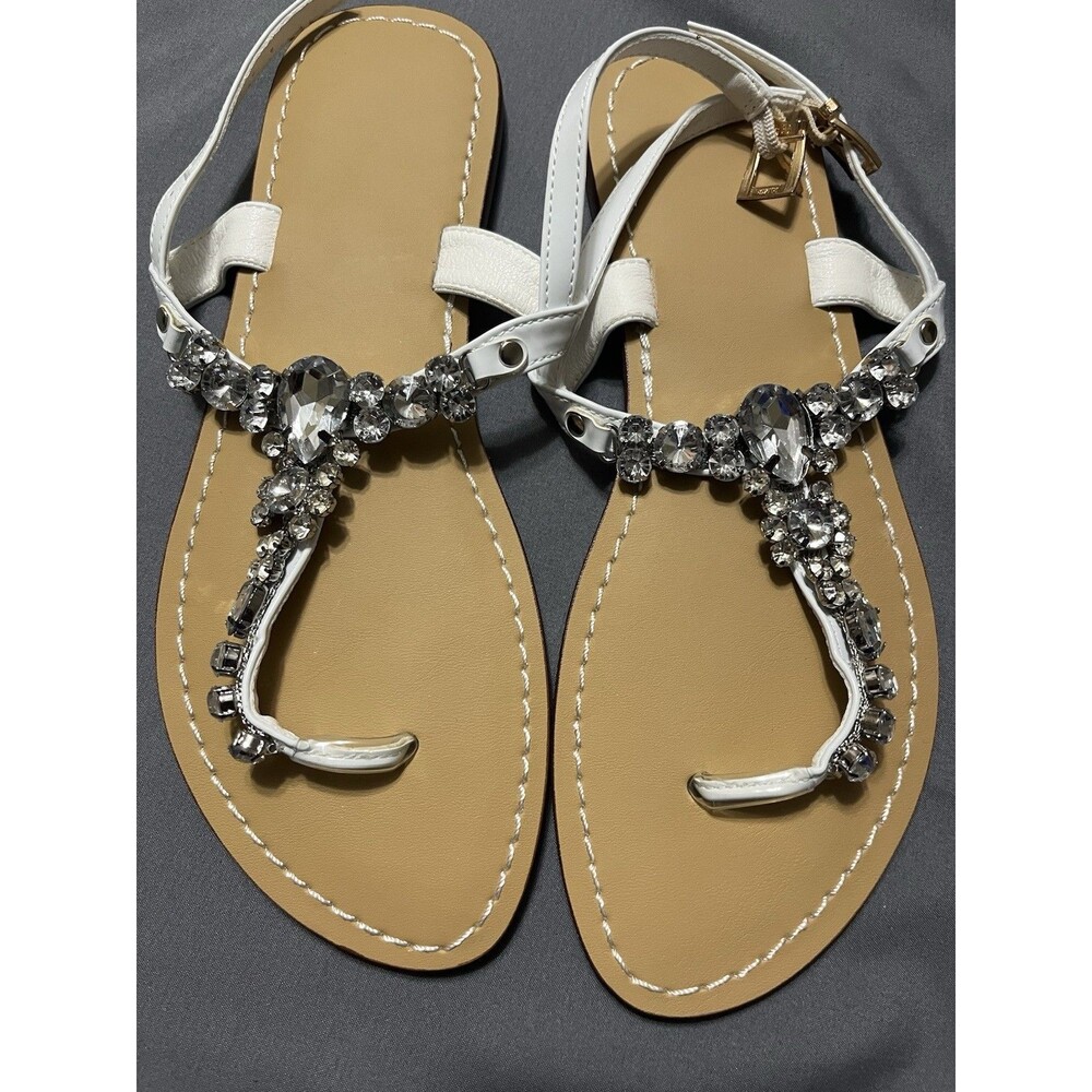 Women’s White Sandals Size 7-7.5